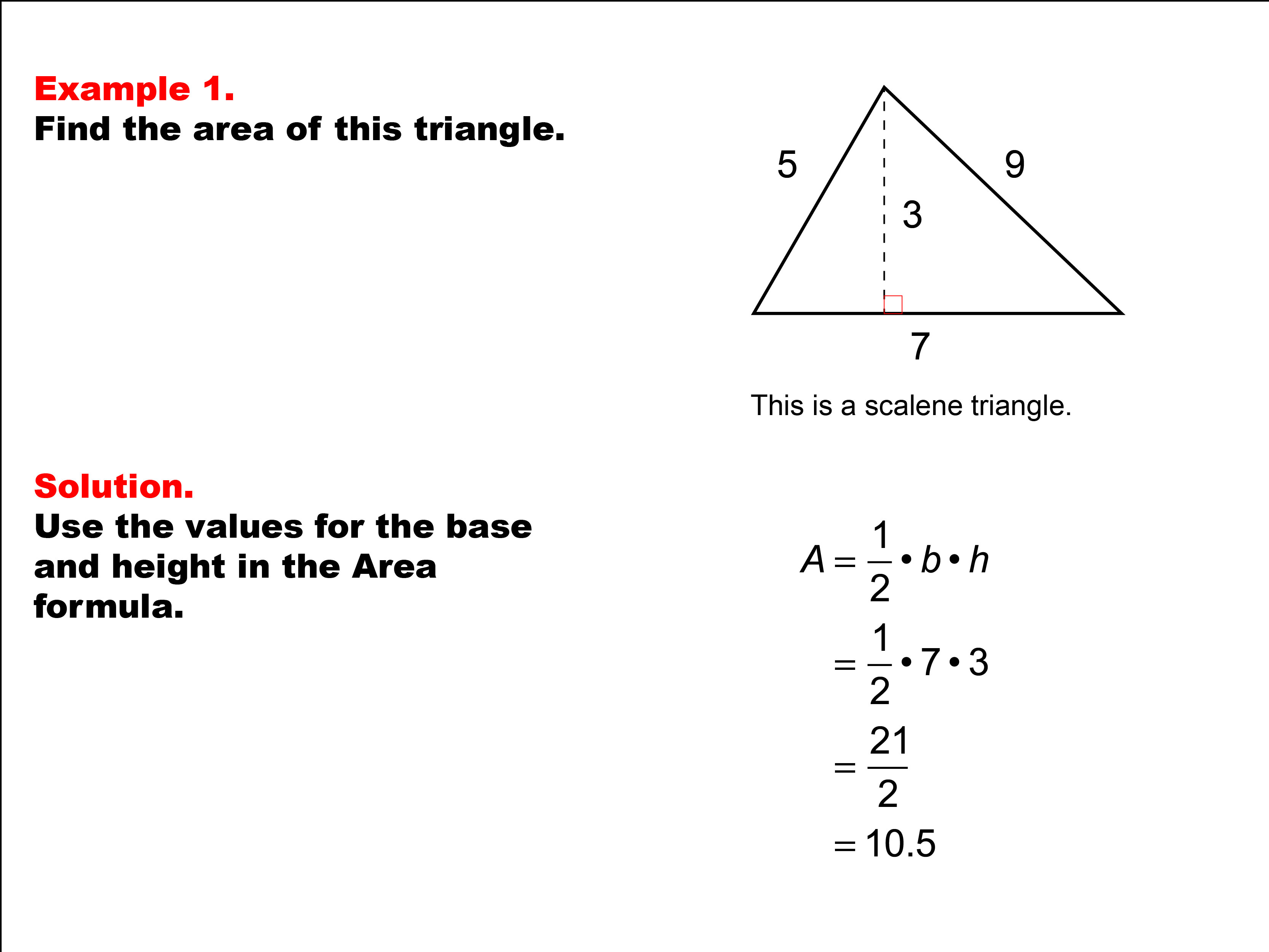 How To Find Area Of Triangle By Perimeter Haiper