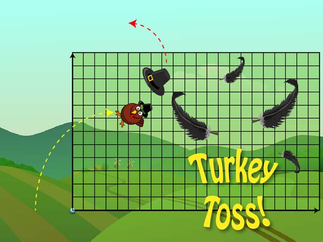 Interactive Math Game--Turkey Toss