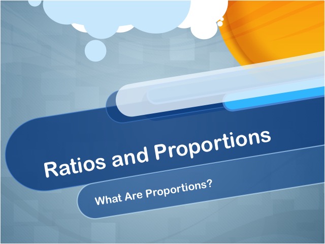 Closed Captioned Video: Ratios and Proportions: What Are Proportions?