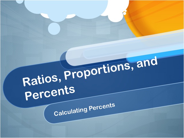 Closed Captioned Video: Ratios, Proportions, and Percents: Calculating Percents