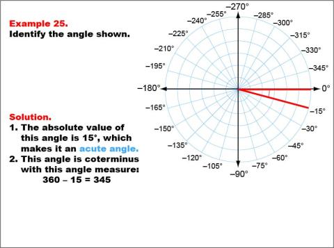 Math Example--Angle Concepts--Angle Measures: Example 25