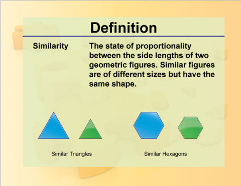 Definition--Geometry Basics--Similarity