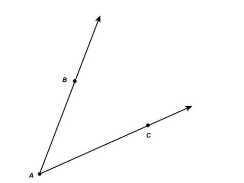 Math Clip Art--Angle--Labeled