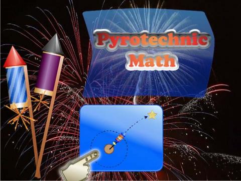 Interactive Math Game--Pyrotechnic Math