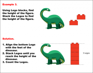 Math Example--Measurement--Measuring with Legos: Example 3