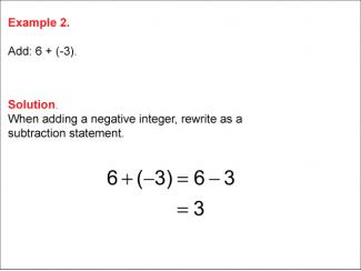 Math Example--Arithmetic--Adding Two Integers: Example 2