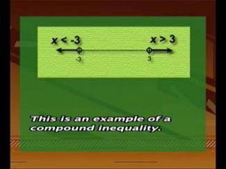 VIDEO: Algebra Nspirations: Inequalities, Segment 2