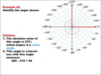 Math Example--Angle Concepts--Angle Measures: Example 42