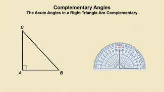 Animated Math Clip Art--Angle Concepts--Complementary Angles