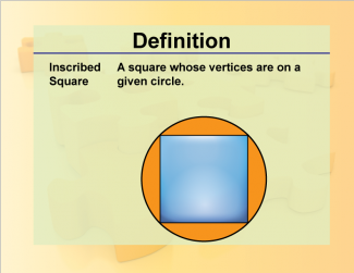 Definition--Geometry Basics--Inscribed Square