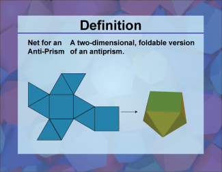 Definition--3D Geometry Concepts--Net for an Antiprism