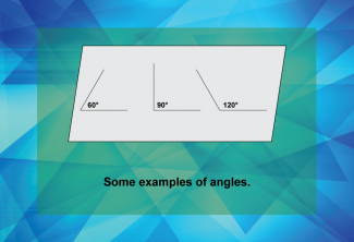 Math Clip Art--Geometry Basics--Angles, Image 07
