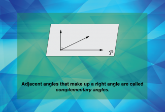 Math Clip Art--Geometry Basics--Other Types of Angles, Image 05