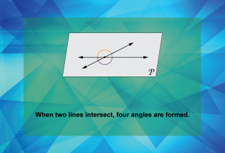 Math Clip Art--Geometry Basics--Other Types of Angles, Image 07