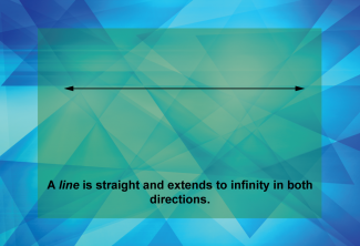 Math Clip Art--Geometry Basics--Lines, Rays, and Segments, Image 05