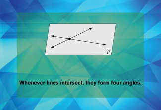 Math Clip Art--Geometry Basics--Parallel and Perpendicular Lines, Image 02