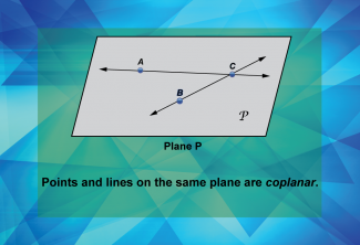 Math Clip Art--Geometry Basics--Planes, Image 06