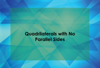 Math Clip Art--Geometry Basics--Quadrilaterals with No Parallel Sides, Image 01