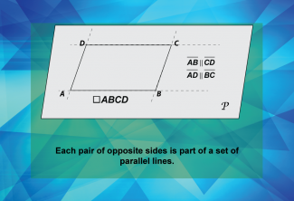 Math Clip Art--Geometry Basics--Quadrilaterals with Parallel Sides, Image 04