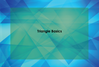 Math Clip Art--Geometry Basics--Triangle Basics, Image 01