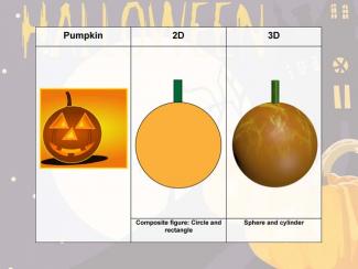 Holiday Math Clip Art--Halloween--Pumpkin