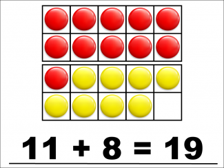 Math Clip Art--Number Models--Ten Frame--Modeling Sums within Twenty, Image 18