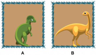 Math Clip Art--Dinosaur Height Comparisons-1