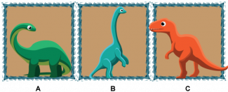 Math Clip Art--Dinosaur Height Comparisons-13