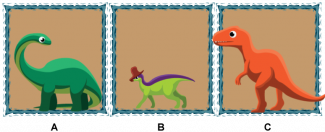 Math Clip Art--Dinosaur Height Comparisons-14