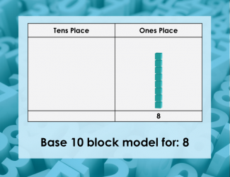 Math Clip Art--Base Ten Blocks, Image 13
