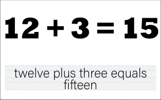 Math Clip Art--The Language of Math--Numbers and Equations, Image 12