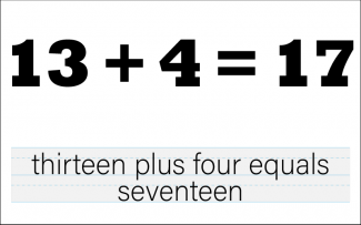 Math Clip Art--The Language of Math--Numbers and Equations, Image 13
