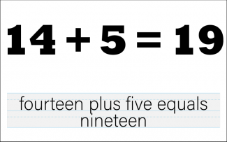 Math Clip Art--The Language of Math--Numbers and Equations, Image 14