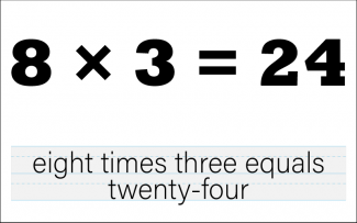 Math Clip Art--The Language of Math--Numbers and Equations, Image 38