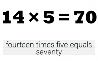 Math Clip Art--The Language of Math--Numbers and Equations, Image 44