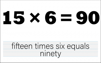 Math Clip Art--The Language of Math--Numbers and Equations, Image 45