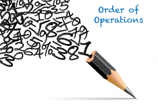 Math Clip Art--Order of Operations, Image  01