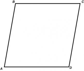 Math Clip Art--Geometry Concepts--Quadrilaterals--Rhombus
