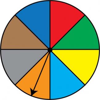 Math Clip Art: Spinner, 8 Sections--Result 5