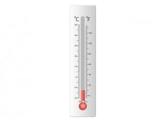 Math Clip Art--Thermometer 3