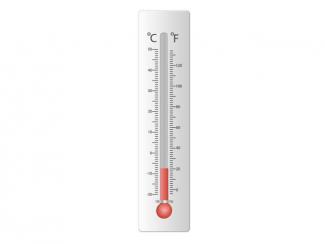 Math Clip Art--Thermometer 4