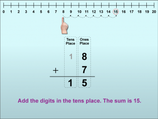 Math Clip Art--Using Place Value to Add Numbers to Twenty, Image 18