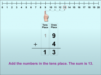 Math Clip Art--Using Place Value to Add Numbers to Twenty, Image 22