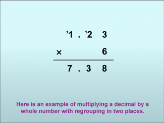 Math Clip Art--Using Place Value to Multiply Decimals by Whole Numbers, Image 18