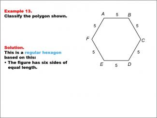 Math Example--Polygons--Polygon Classification: Example 13