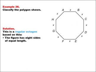 Math Example--Polygons--Polygon Classification: Example 26