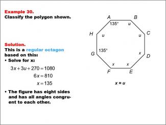 Math Example--Polygons--Polygon Classification: Example 30