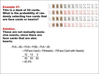 Math Example--Probability Concepts-- Probability: Example 27