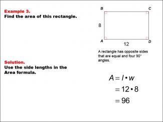 Math Example--Area and Perimeter--Quadrilaterals: Example 3