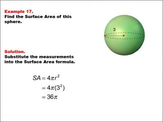 Math Example--Area and Perimeter--Surface Area: Example 17